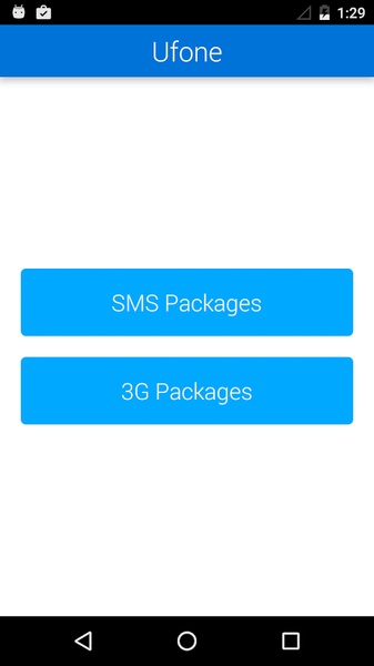 3G & SMS Packages - Preview 3