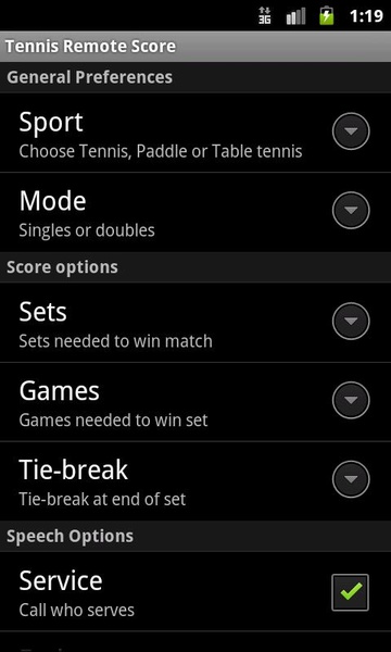 Tennis Remote Score Lite - Preview 1