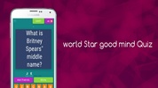 world Star good mind Quiz screenshot 1