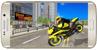 Motorcycle City Riding (Hebrew) screenshot 5