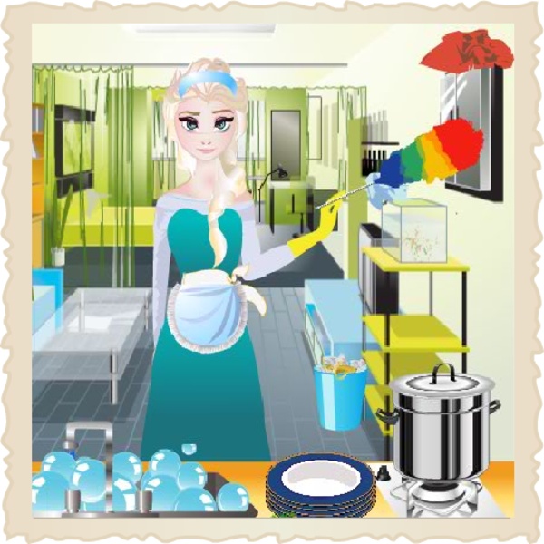 Gina-House Cleaning Games - Preview 1