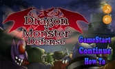 Dragon Monster Defense Games screenshot 1