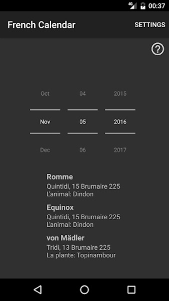 French Calendar - Preview 1