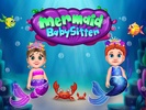 Twin Mermaid Babysitter Care screenshot 2
