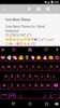 Cute Neon Emoji Keyboard Theme screenshot 1
