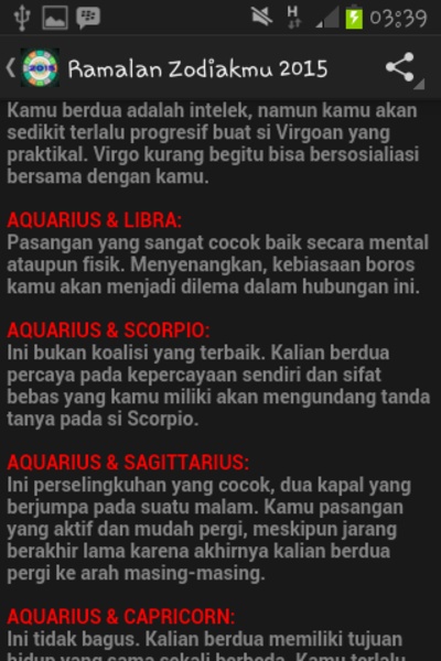 Ramalan Zodiak 2015 - Preview 2