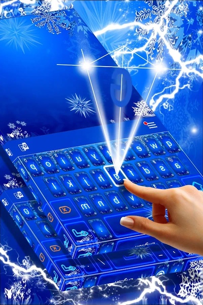 Christmas HD GO Keyboard theme - Preview 8