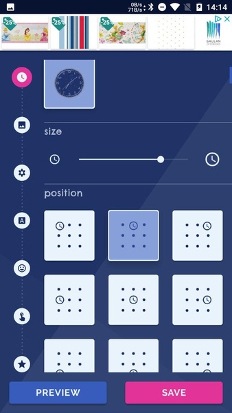Black Clock Wallpaper Themes - Preview 14