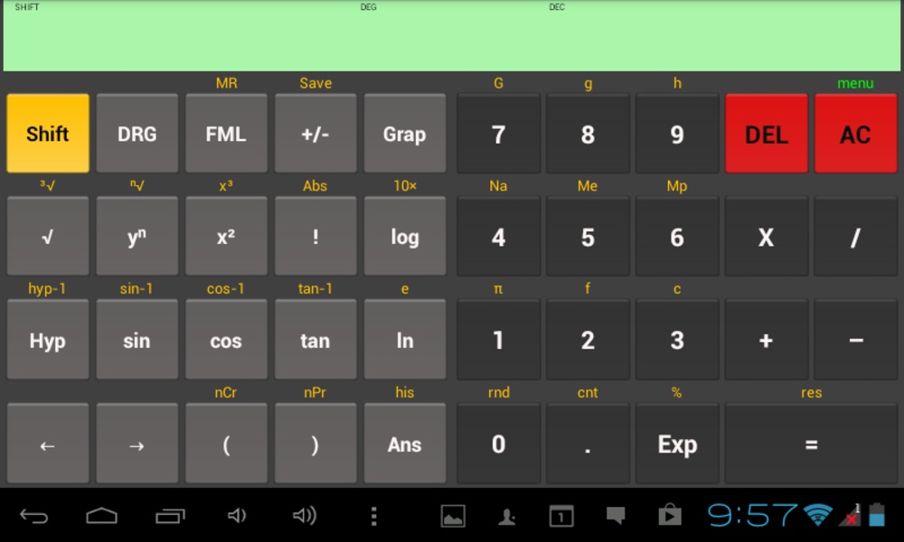 Kal Scientific calculator - Preview 9