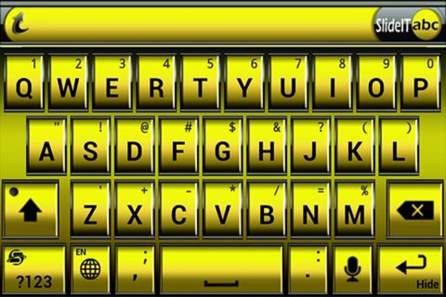 SlideIT Bumblebee skin - Preview 1
