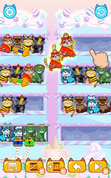 Cat Color Sort Puzzle - Preview 11