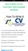 How To Write CV screenshot 6