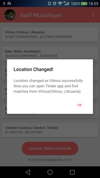 Location Changer for Tinder - Preview 6