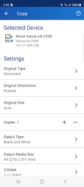 Xerox Mobile Print Portal - Preview 5
