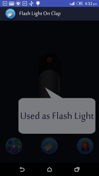 Flash Light on Clap - Preview 3