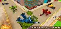 Tiger Robot Police Car Games screenshot 1