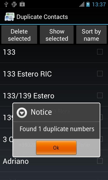 Duplicate Contacts - Preview 2