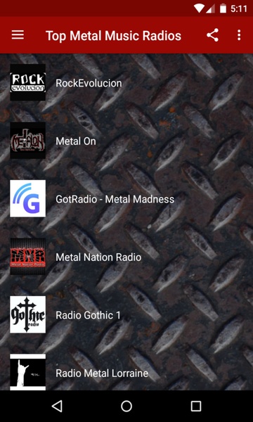 Top Metal Music Radios - Preview 4
