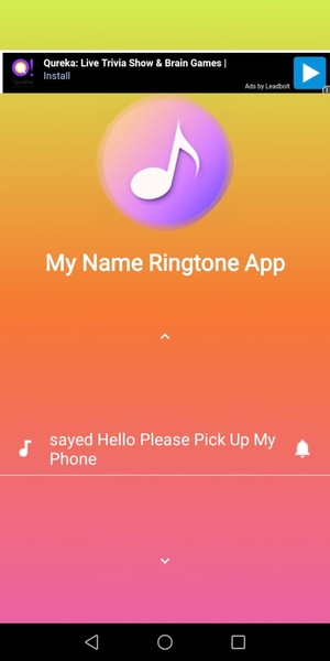MY NAME RINGTONE - Preview 1