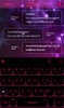 TouchPal SkinPack Neon Pink screenshot 2