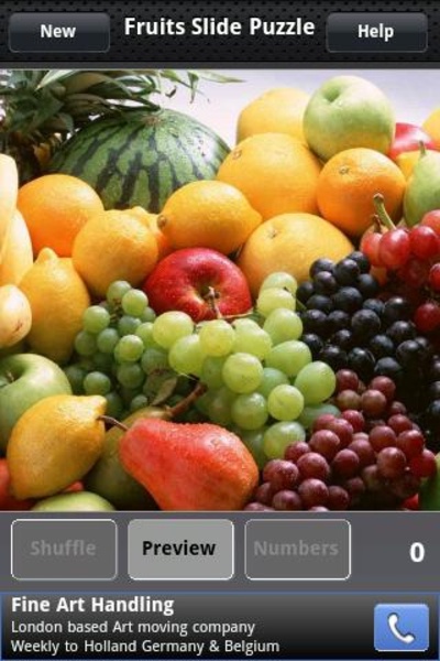 Fruits Slide Puzzle - Preview 1
