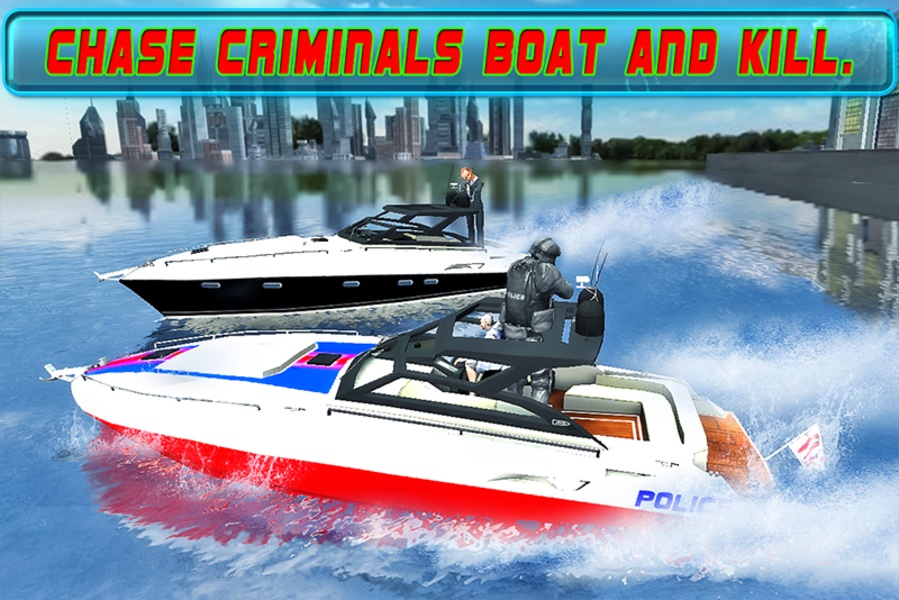 Police Boat Crime Chase - Preview 12