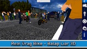 Real Drag Bike - Balap Liar 3D screenshot 3