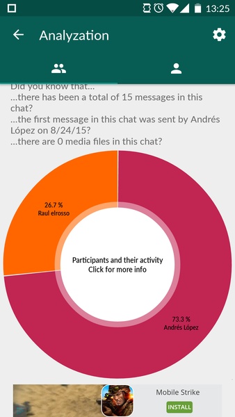 WhatsApp Analyzer - Preview 3