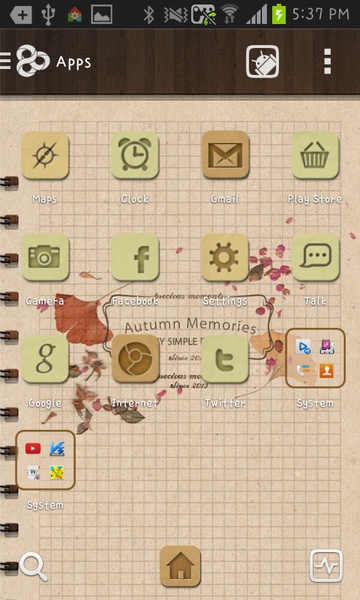 TravelDiary Go Launcher EX - Preview 2