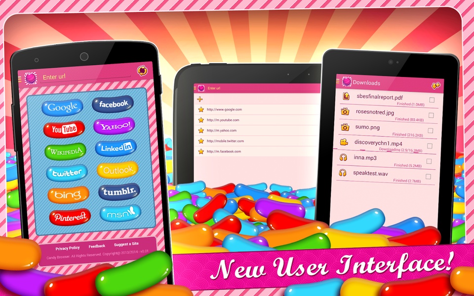 Candy Browser for Android Download the APK from Uptodown