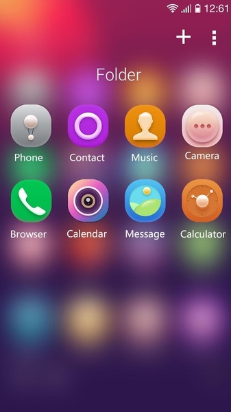 Glorious GOLauncher EX Theme - Preview 1