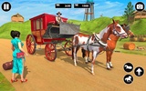 Horse Cart Taxi Transport Game screenshot 4