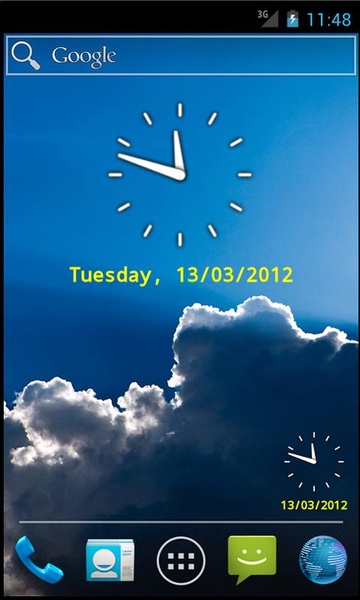Clean Clock Widget - Preview 6