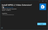 MPEG-2 Video Extension screenshot 1