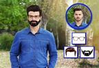 Men Hair Beard Goggle Styles screenshot 6