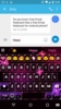 Neon Pink Butterfly Emoji Keyboard screenshot 2