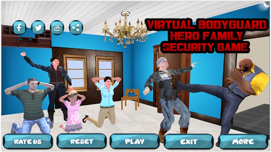 Virtual Bodyguard Hero Family Security Game - Preview 1