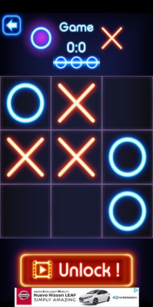 Tic Tac Toe glow - Free Puzzle Game - Preview 3