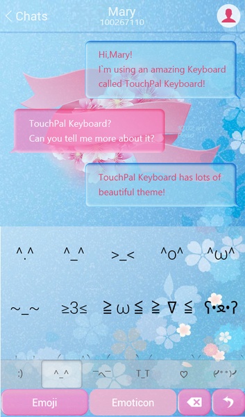 Sakura Spring TouchPal Theme - Preview 1