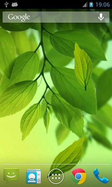 Leaf Live Wallpaper - Preview 1