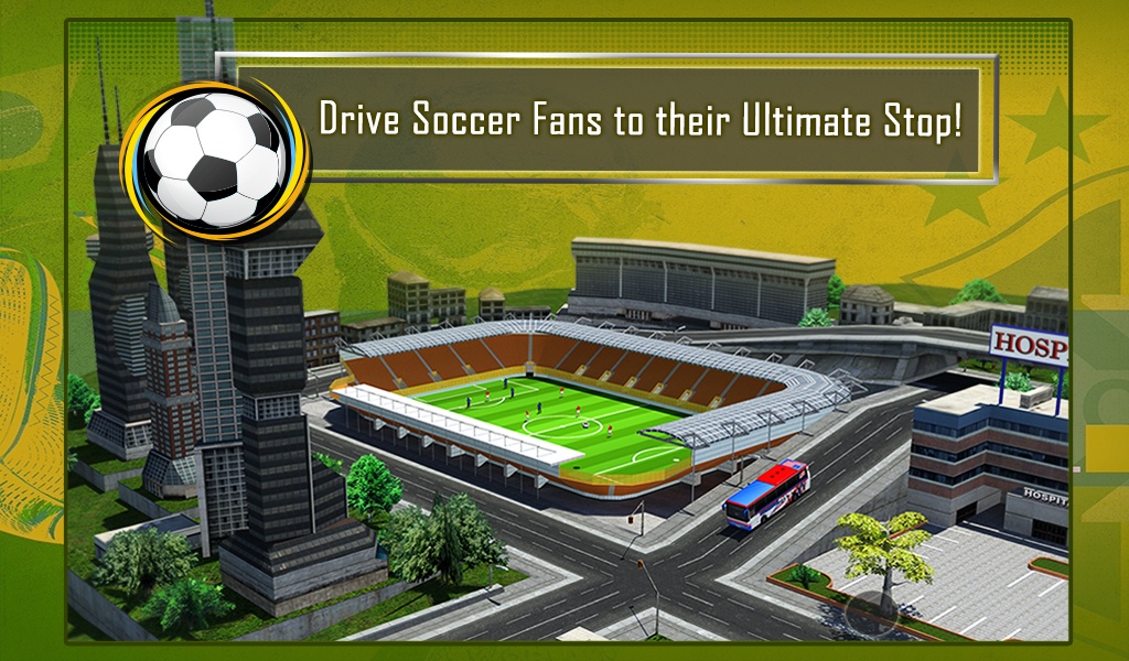 Soccer Fan Bus Driver 3D - Preview 1