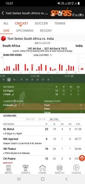 Sports Radio - Live Cricket Score - Preview 1