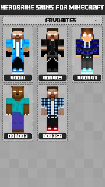 Herobrine Skins for Minecraft PE - Preview 5