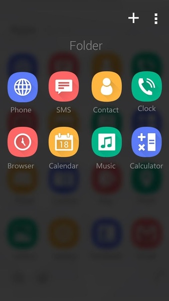 Ponkey GOLauncher EX Theme - Preview 1
