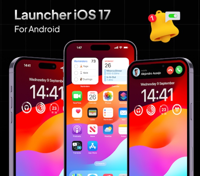 Launcher iOS 17 for Android - Download the APK from Uptodown