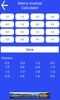 Matrix Inverse Calculator screenshot 2