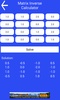 Matrix Inverse Calculator screenshot 2