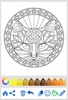 Colorare animali Mandala screenshot 4
