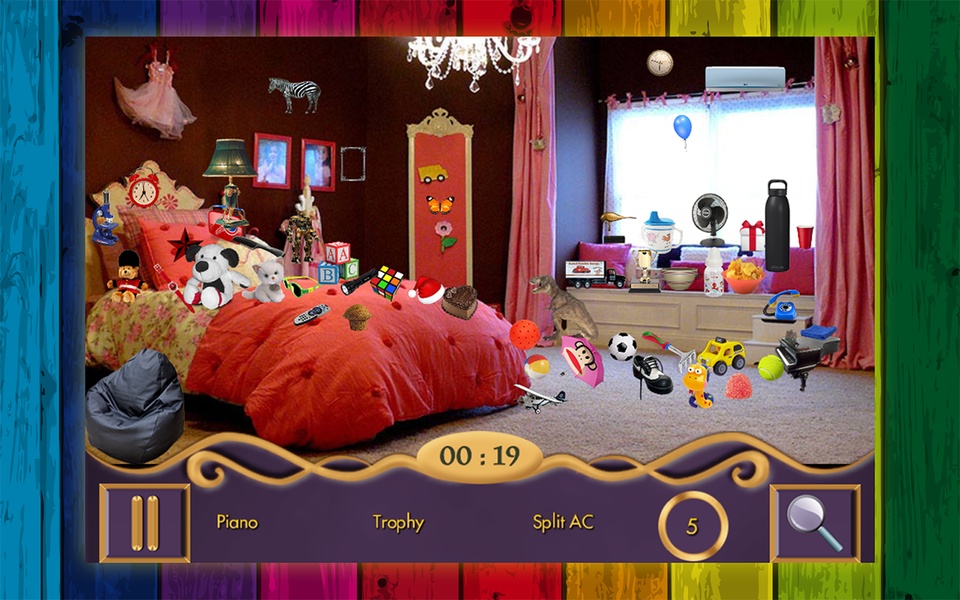 Hidden Object Kids Room - Preview 2