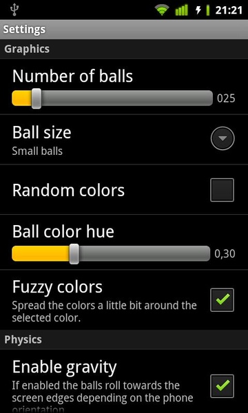 Bouncing Balls Live Wallpaper - Preview 4
